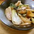 単！！'s cooksnap of when they made チンゲン菜とじゃがいものマヨ炒め♪.