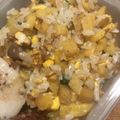 meyan's cooksnap of when they made 秋に食べたい☆柿のチャーハン.