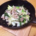 ayayahoney's cooksnap of when they made ネギ大量消費☆ごはんがすすむネギ塩豚.