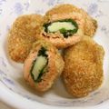rippuchan's cooksnap of when they made ♡チーズ in！サーモンフライ♡.