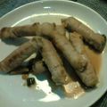 TomomiI's cooksnap of when they made 豚バラとネギのくるくる蒸し焼き.