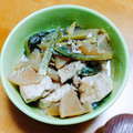 ☆かつもも☆'s cooksnap of when they made 大根と豚肉、青梗菜の煮物.