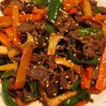 iris1002's cooksnap of when they made 牛肉とピーマンの甘辛炒め.