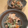 二ミたん's cooksnap of when they made 秋の白和え～柿入り～.