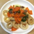 クックANLLO1☆'s cooksnap of when they made ❁蒲鉾入り♡牛の炒め物❁.