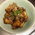 nanaran's cooksnap of when they made 厚揚げ豆腐&豚肉の甘辛煮.