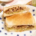 りゅうはる's cooksnap of when they made 豚肉のしょうが焼きサンドイッチ.