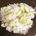 かおかおり〜's cooksnap of when they made 枝豆で♡おいしい豆ごはん.