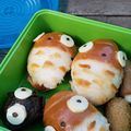 ☆なれ☆'s cooksnap of when they made ロールパンのトトロサンドイッチ弁当.