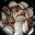 クックるん☆戦隊's cooksnap of when they made フライパン一つで♪ 簡単に作れるブリ大根.