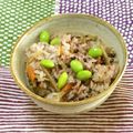 おはなすき's cooksnap of when they made リメイク★きんぴらごぼうで炊き込みご飯.