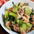 低カロ探検隊's cooksnap of when they made チンゲン菜と豚バラのオイスターソース炒め.