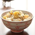 aki:D's cooksnap of when they made 炊飯器で！薩摩芋ご飯.