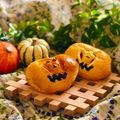 yukom1211's cooksnap of when they made *ハロウィン＊かぼちゃのクリームパン*.