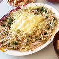 あーゆ♡'s cooksnap of when they made もやしと千切りキャベツのチーズ焼き.