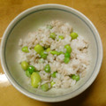 jun120121's cooksnap of when they made お弁当用 枝豆とグリーンピースのご飯.