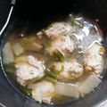 ★narumi☆'s cooksnap of when they made かぶと鶏団子のスープ.