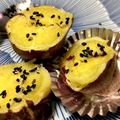 ぽんぽこといっしょ's cooksnap of when they made サツマイモのごま塩バター焼き.