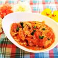 ももちゃんのれしぴ's cooksnap of when they made 豚バラとジャガイモのトマトクリーム煮.
