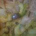 kujira1213's cooksnap of when they made 豚肉とキャベツの塩昆布炒め.