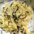 ちゃぎー's cooksnap of when they made キャベツと塩こぶの温サラダ.