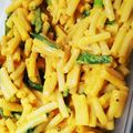 ふぁんたにゃん's cooksnap of when they made 簡単昼食パスタ　小松菜入りカルボナーラ.
