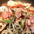 中村ベーカリー's cooksnap of when they made きのこと蓮根の和風ペペロンチーノ.