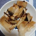 のんびりつくろう's cooksnap of when they made パリパリ☆大根の皮と塩昆布の即席漬.