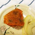 おうちゃん母さん's cooksnap of when they made しらす焼きおにぎりのパリパリチーズサンド.
