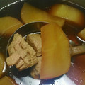 クックO09010☆'s cooksnap of when they made 豚肉と卵と大根の煮物.