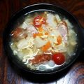 Ueda_ke's cooksnap of when they made 夏バテ防止☆ゴーヤと卵の具だくさんスープ.