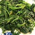 Fionarao's cooksnap of when they made ほうれん草のナムル★ストック料理.