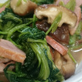 なちげ☆'s cooksnap of when they made ベーコン⋆ほうれん草⋆しいたけ♨和風炒め.