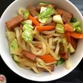 みりちゃん♪'s cooksnap of when they made めんつゆで簡単おいしい焼きうどん★.