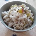 airkiss's cooksnap of when they made ごま油でほっくり☆さつまいもご飯.
