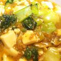 しましま＊ここあ's cooksnap of when they made 麻婆豆腐風～豆腐と青梗菜の中華炒め.