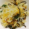 たぬとん's cooksnap of when they made 大根のツマと塩昆布だけの簡単サラダ.