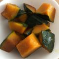 ポメちょん's cooksnap of when they made 水なしでホクホク♪レンジでかぼちゃの煮物.