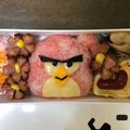 ともももももも♡'s cooksnap of when they made 簡単アングリーバード弁当.