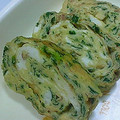 ｺｱﾗ's cooksnap of when they made 鰹節と小松菜の卵焼き　お弁当のおかず.