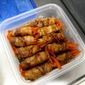 ＊＊ちいさん＊＊'s cooksnap of when they made ＊肉巻き＊インゲン・人参＊お弁当にも♪.
