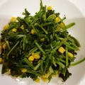 YOU1416's cooksnap of when they made 子どもが喜ぶ♡ほうれん草とコーンのソテー.