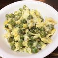卵せんべい's cooksnap of when they made グリンピースの卵＆チーズ絡め.