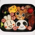 めいめい☆☆☆'s cooksnap of when they made 海苔とケチャップだけで☆アニ横 キャラ弁.