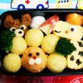 こともみ's cooksnap of when they made キャラ弁☆ポンデライオン弁当☆.