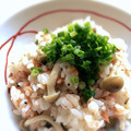 hiroerico's cooksnap of when they made 鮭としめじの簡単混ぜご飯.