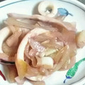 のえもゆ's cooksnap of when they made 超簡単！イカのネギだく中華炒め☆.