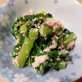 梨好き's cooksnap of when they made 簡単副菜 : かぶの葉っぱのナムル.