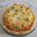 かえあおいっくんまま's cooksnap of when they made 簡単お洒落レシピ★二種のきのこキッシュ.