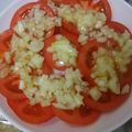 もえこごはん's cooksnap of when they made 玉ねぎドレッシングのトマトサラダ.
